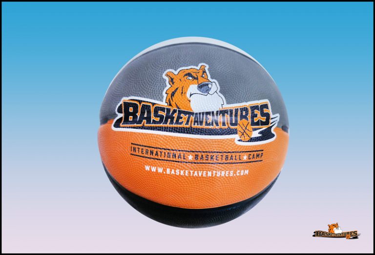 Ballon de Basket Ball Taille 6 BA 2016 Stage et camp Basket & Aventures